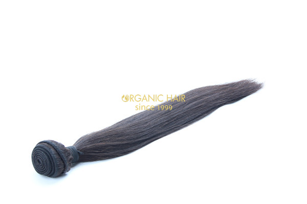 Virgin indian natural hair extensions